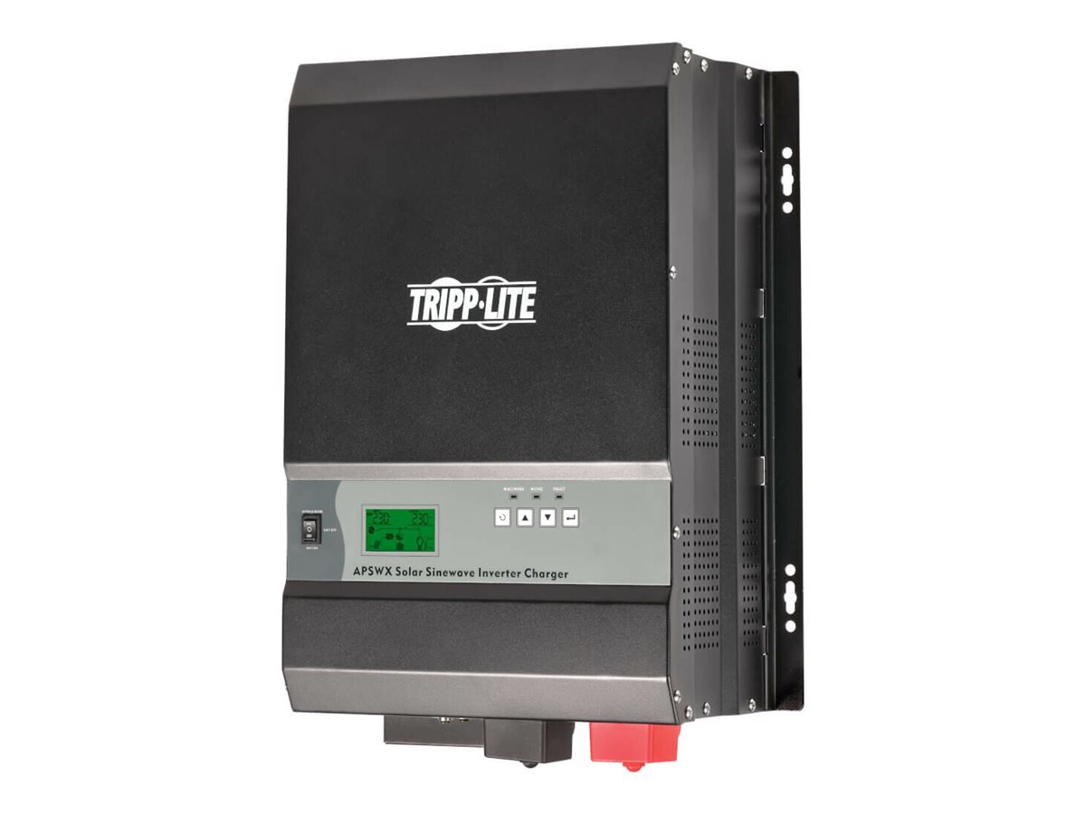 Tripp Lite Sine Wave Solar Inverter/Charger 3000W 24VDC 230V C19 Outlets