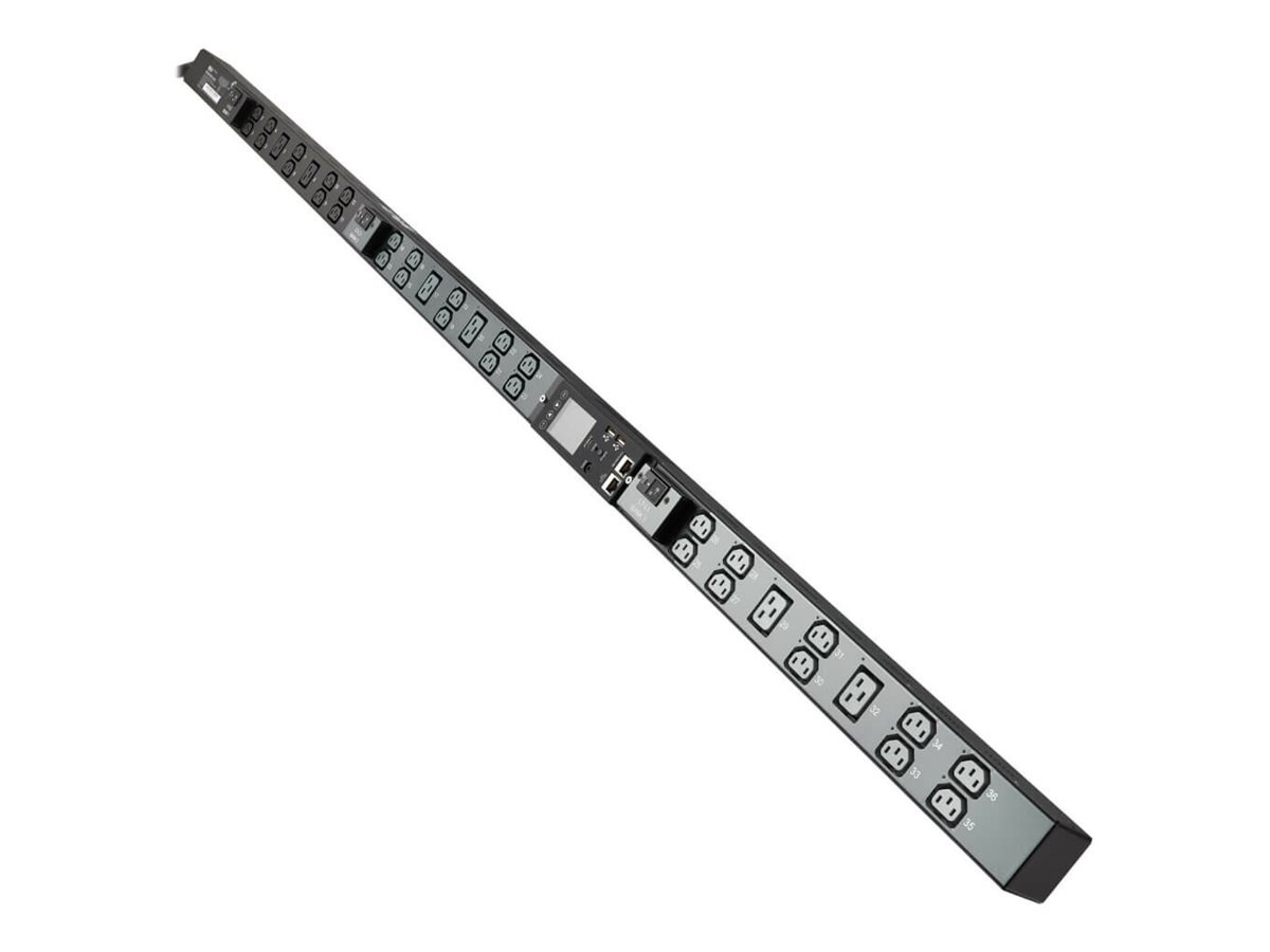 Eaton Tripp Lite series 3-Phase PDU Isobreaker Managed 36 Outlets 8.6kW L21-30P 200-240V 0U