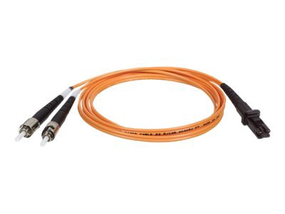 Eaton Tripp Lite Series Duplex Multimode 62.5/125 Fiber Patch Cable (MTRJ/ST), 5M (16 ft.) - patch cable - 5 m - orange
