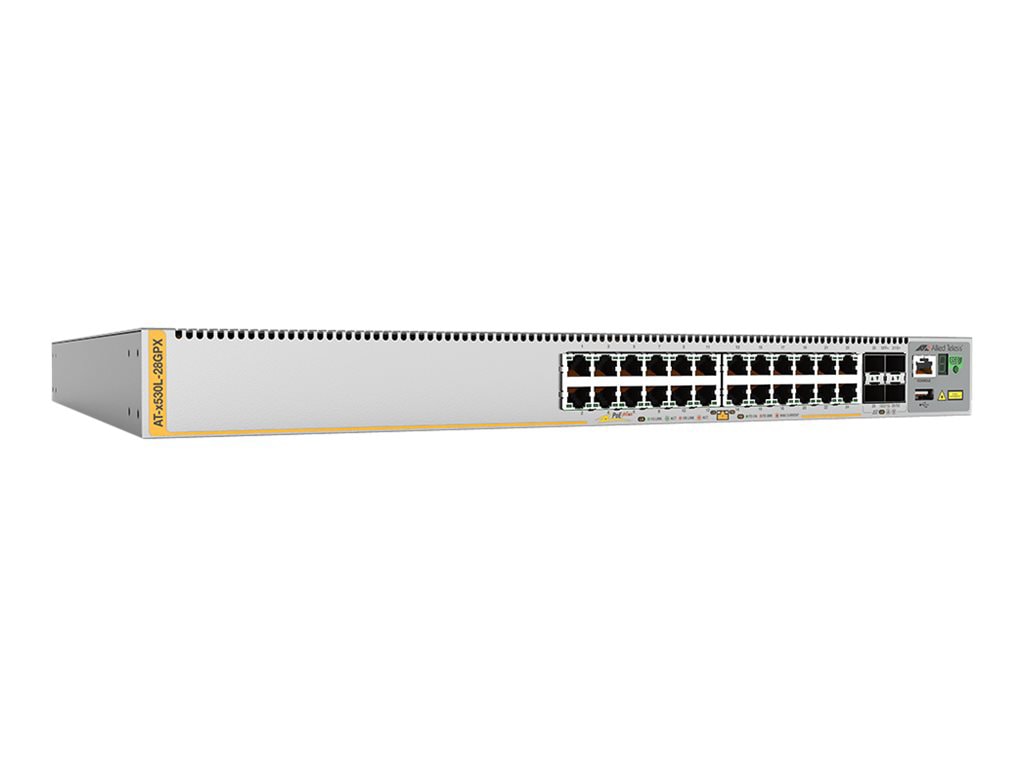 Allied Telesis AT x530L-28GPX - switch - 28 ports - managed - rack-mountable