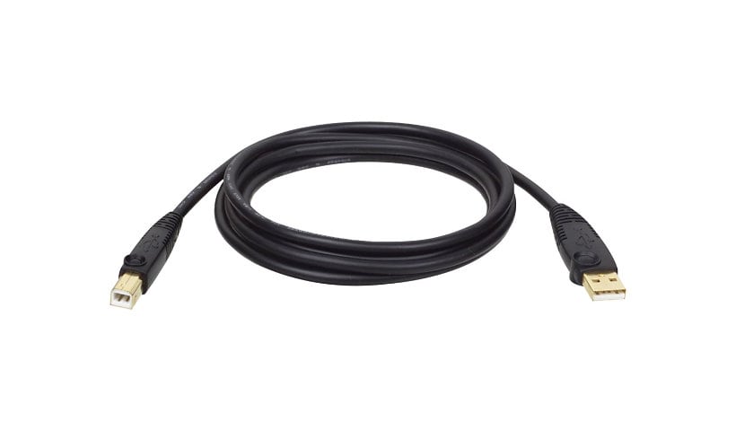 Eaton Tripp Lite Series USB 2.0 A to B Cable (M/M), 15 ft. (4.57 m) - USB cable - USB to USB Type B - 15 ft