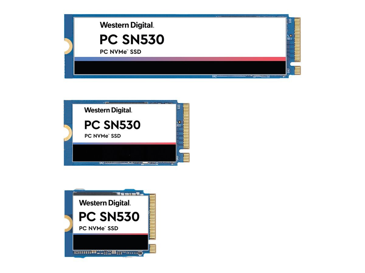 WD PC SN530 NVMe SSD SDBPNPZ-1T00 - SSD - 1024 GB - PCIe 3.0 x4 (NVMe)