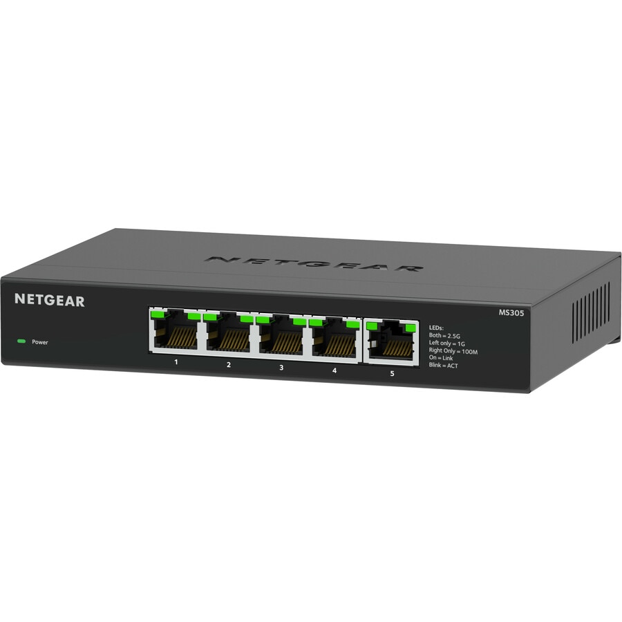 Thumbnail 2 of 10 for Netgear 5-Port Multi-Gigabit (2.5G) Ethernet Unmanaged Switch