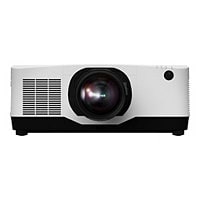 NEC 17000-Lumens Professional Installation Projector with 4K Support - Whit
