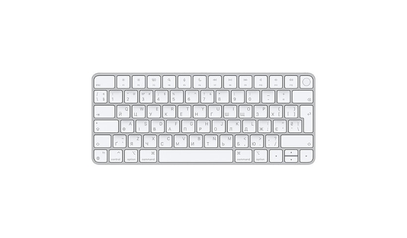 Apple Magic Keyboard with Touch ID - keyboard - QWERTY - Ukrainian