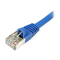 StarTech.com 15 ft Blue Snagless Shielded Cat5e Patch Cable