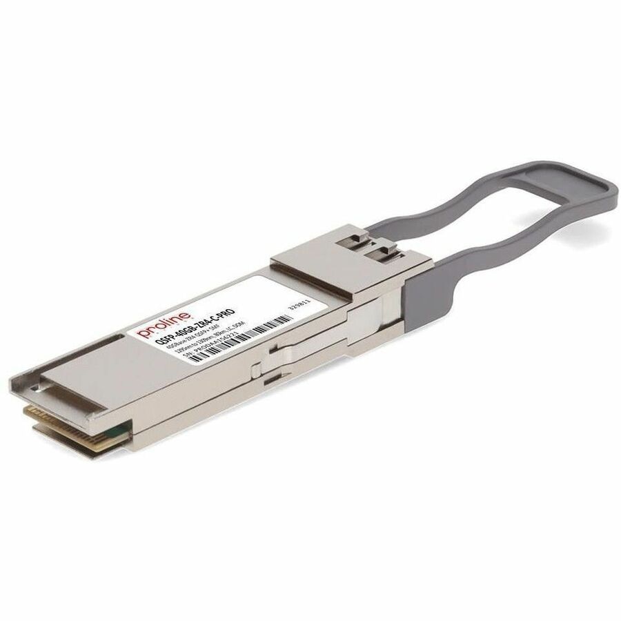 Proline Cisco® Compatible TAA 40GBase-ZR4 QSFP+ Transceiver (SMF, 1295nm to 1309nm, 80km, LC, DOM)