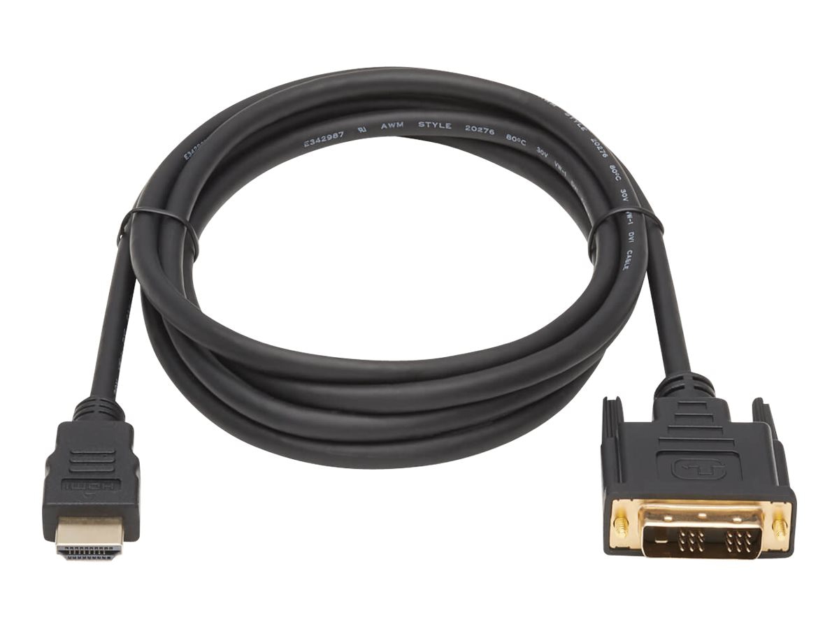 Thumbnail 2 of 5 for Eaton Tripp Lite Series HDMI to DVI Adapter Cable (M/M), 10 ft. (3.1 m) - adapter cable - 10 ft