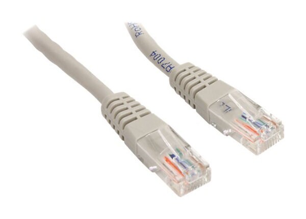 StarTech.com 75 ft Gray Cat5e / Cat 5 Molded Patch Cable 75ft