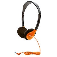 HamiltonBuhl Personal On-Ear Stereo Headphones - Orange
