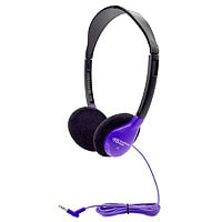 HamiltonBuhl Personal On-Ear Stereo Headphones - Purple