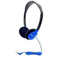 HamiltonBuhl Personal On-Ear Stereo Headphones - Blue