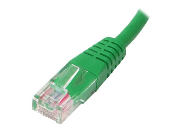 StarTech.com 35 ft Green Cat5e / Cat 5 Molded Patch Cable 35ft