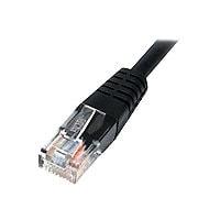 StarTech.com Cat5e Ethernet Cable 2 ft Black - Cat 5e Molded Patch Cable