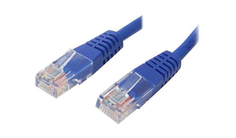 StarTech.com 12 ft Blue Molded Cat5e UTP Patch Cable