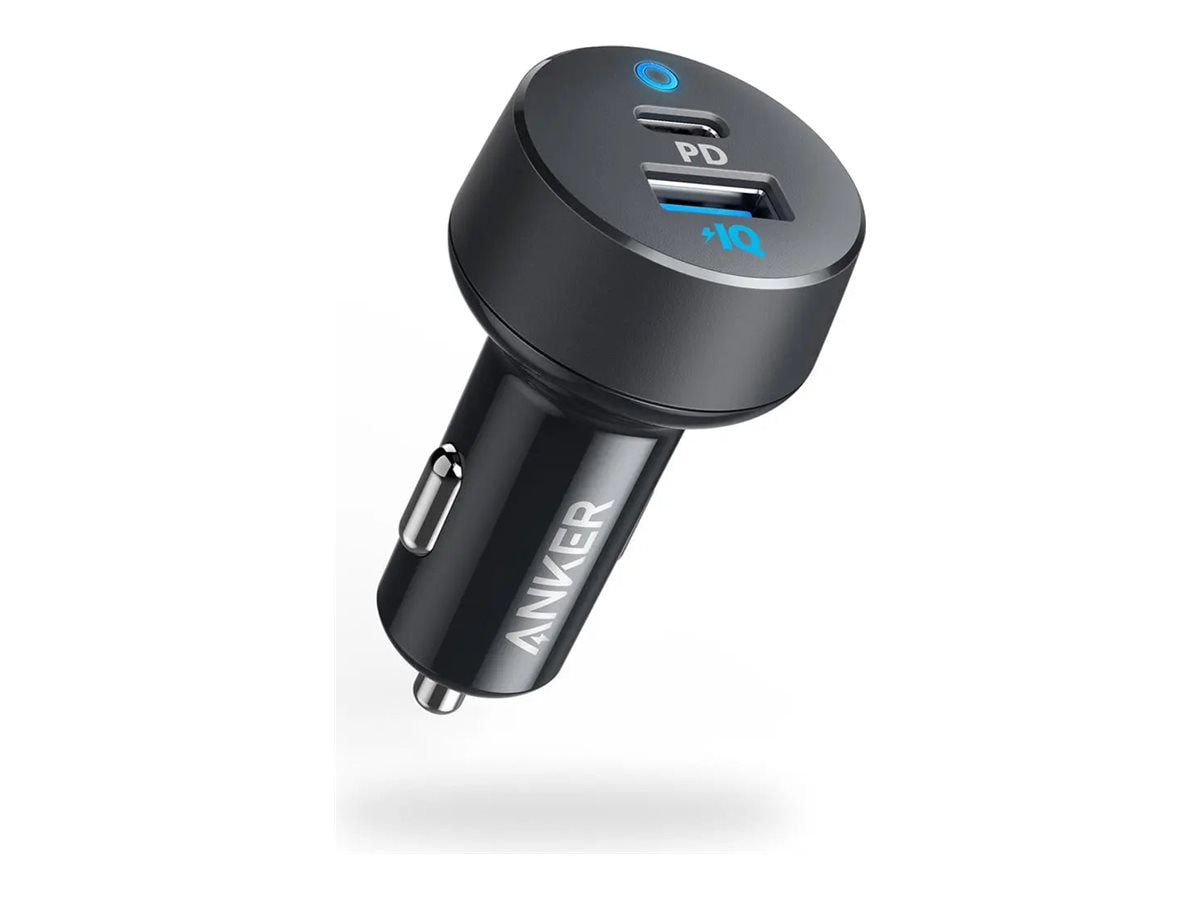 Anker PowerDrive PD+ 2 car power adapter - USB, 24 pin USB-C - 35 Watt