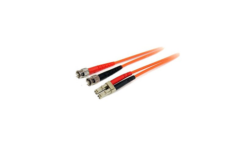 StarTech.com 1m Fiber Optic Cable - Multimode Duplex 62,5/125 LSZH - LC/ST