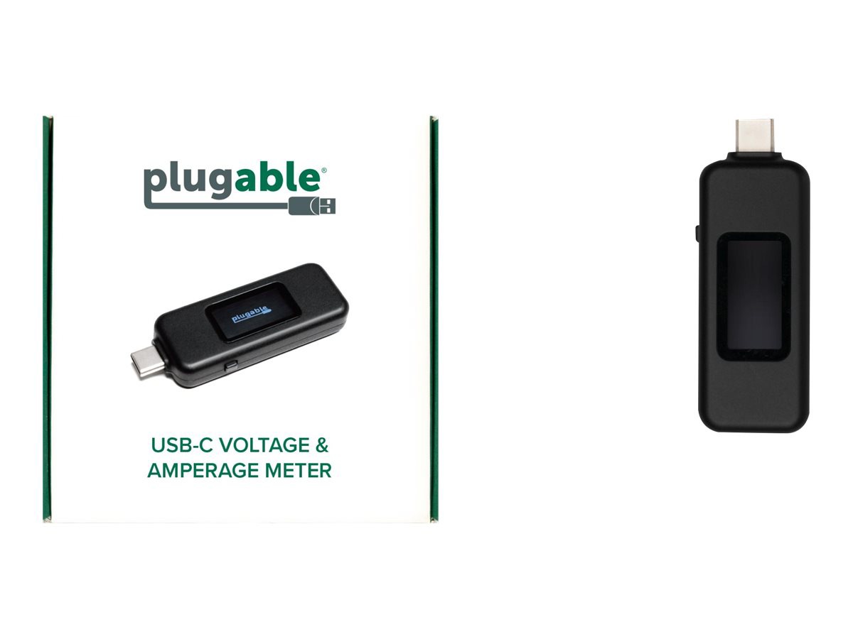 Thumbnail 2 of 5 for Plugable - Instrument USB de mesure de la tension et du courant - USB-C