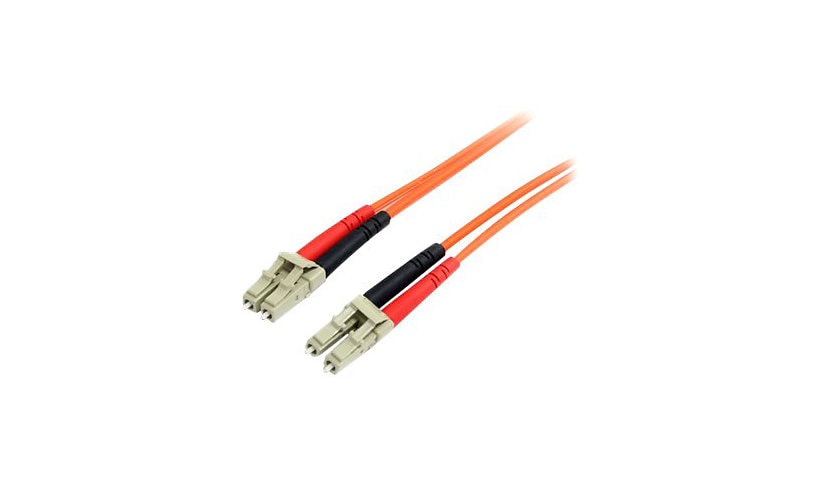 StarTech.com 3m Fiber Optic Cable - Multimode Duplex 62.5/125 - LSZH - LC/LC - OM1 - LC to LC Fiber Patch Cable