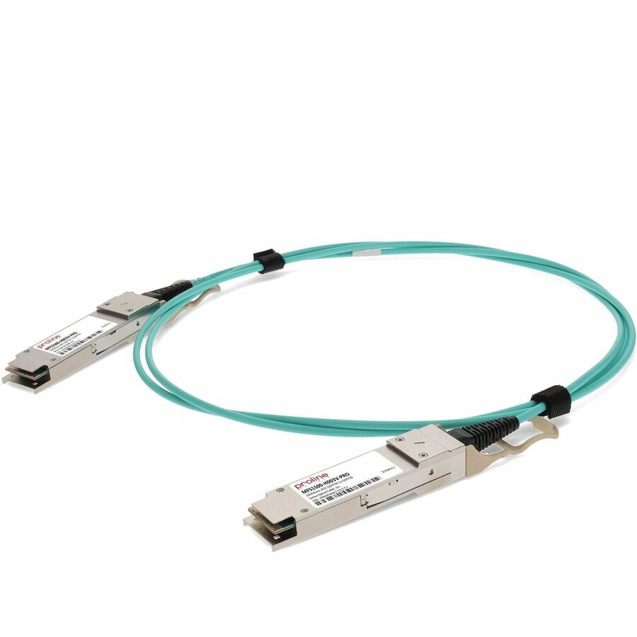 Proline Mellanox® MFS1S00-H003V Compatible TAA 200GBase-AOC QSFP56 DSP Acti