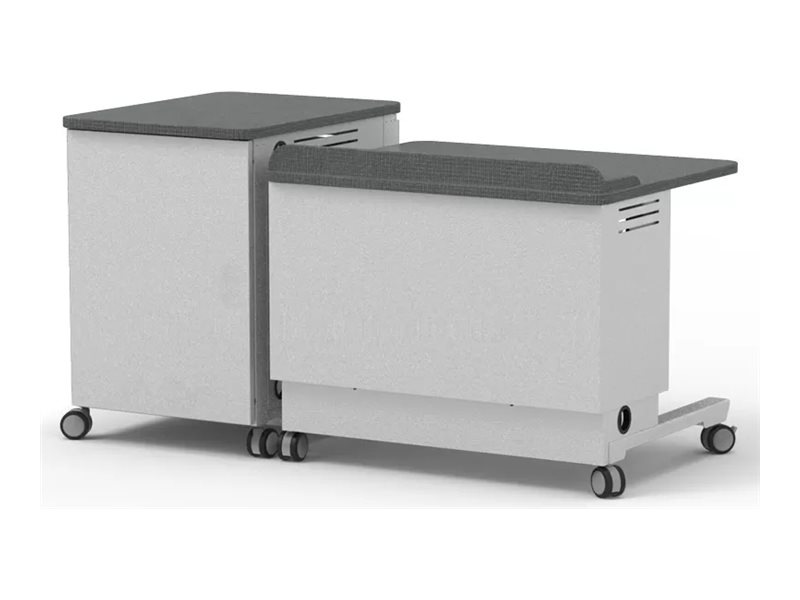 Spectrum Freedom One eLift - lectern - for special needs - rectangular - graphite talc with black edge band