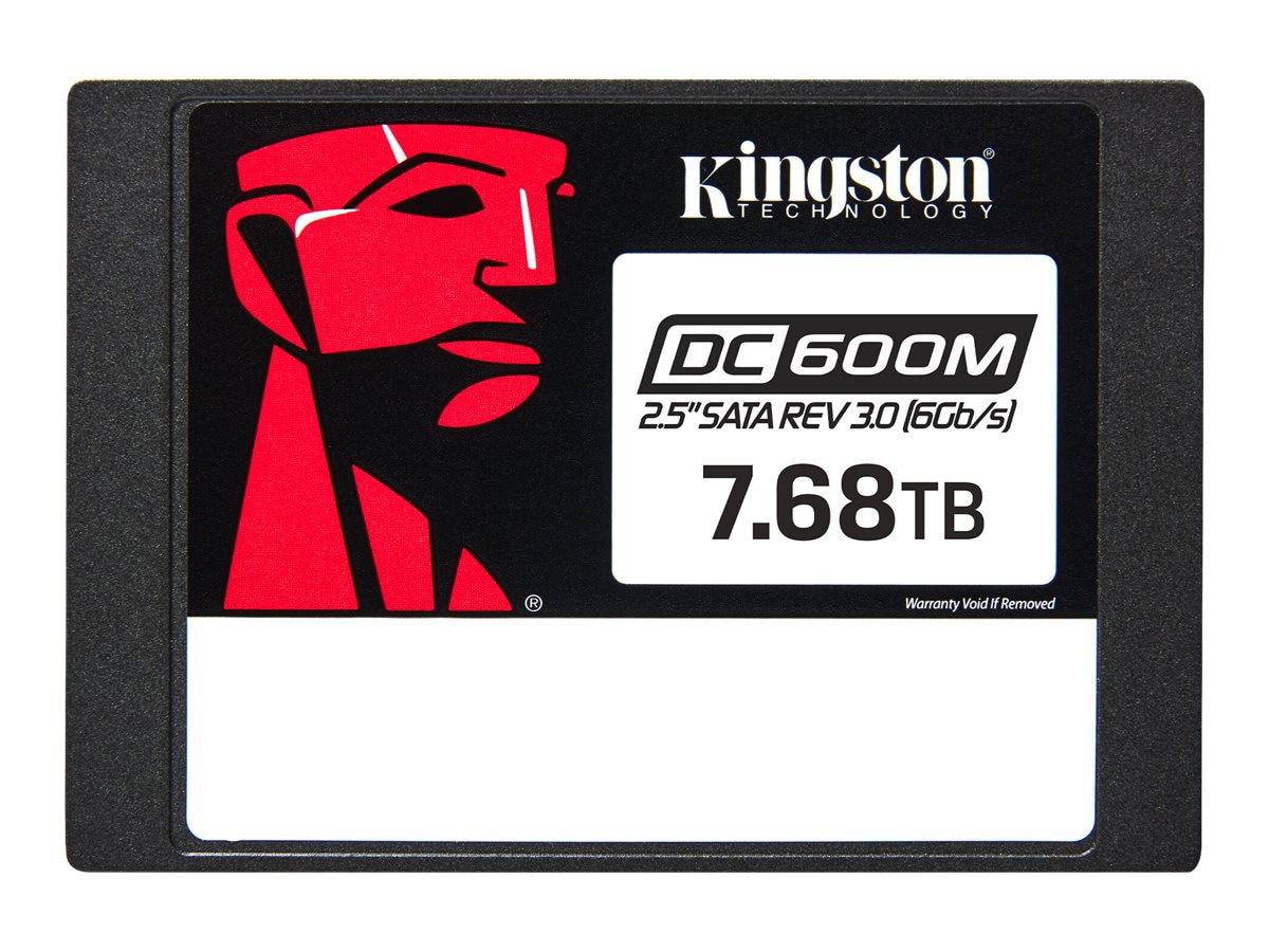 Kingston DC600M - SSD - Mixed Use - 7.68 TB - SATA 6Gb/s