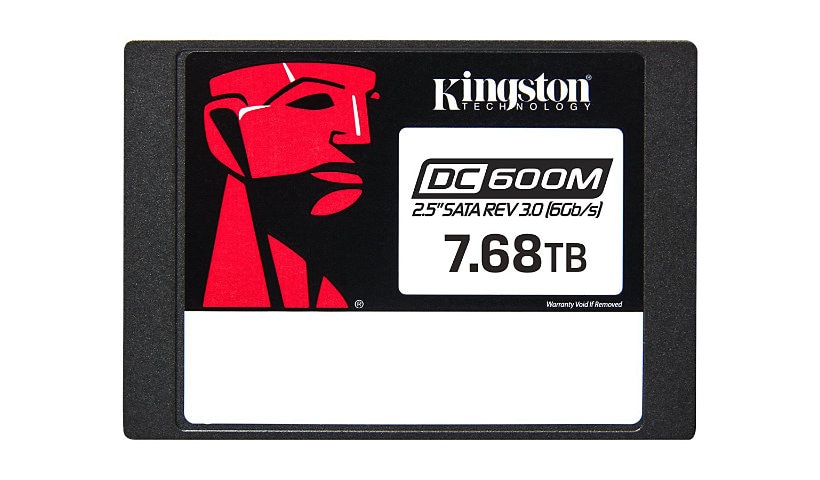 Kingston DC600M - SSD - Mixed Use - 7.68 To - SATA 6Gb/s