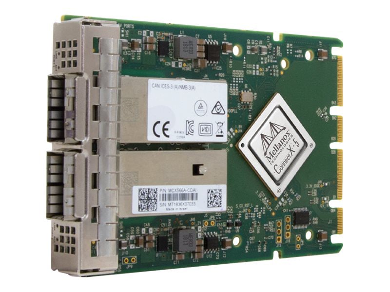 NVIDIA ConnectX-6 Dx MCX623432AC-GDAB - Crypto enabled - network adapter - OCP 3.0 - 50 Gigabit SFP56 x 2