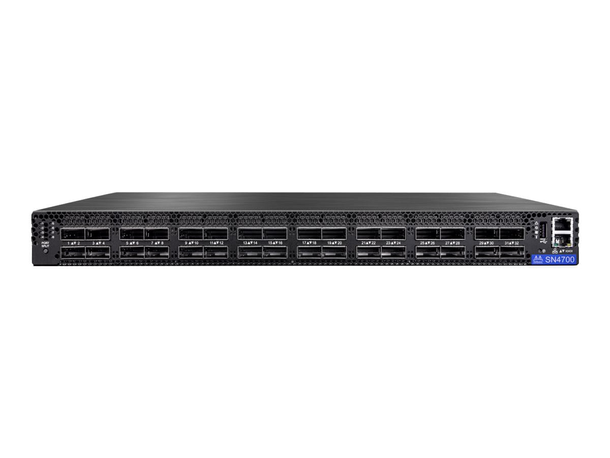 Mellanox Spectrum-3 SN4700 - switch - 32 ports - managed - rack-mountable
