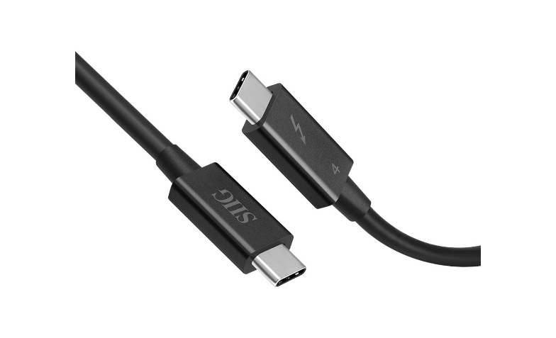 CHANNEL S 　THUNDERBOLT SIIG 2.3' Thunderbolt 4 8K 60Hz 24 Pin USB-C Cable - CB-TB0211-S1