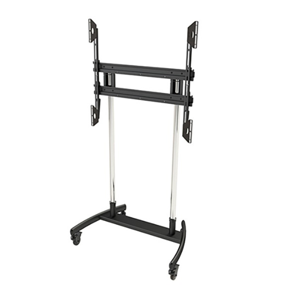 Peerless-AV Premier Mounts Large Format Mobile Cart with Poles for Flat-Panel Display - Black