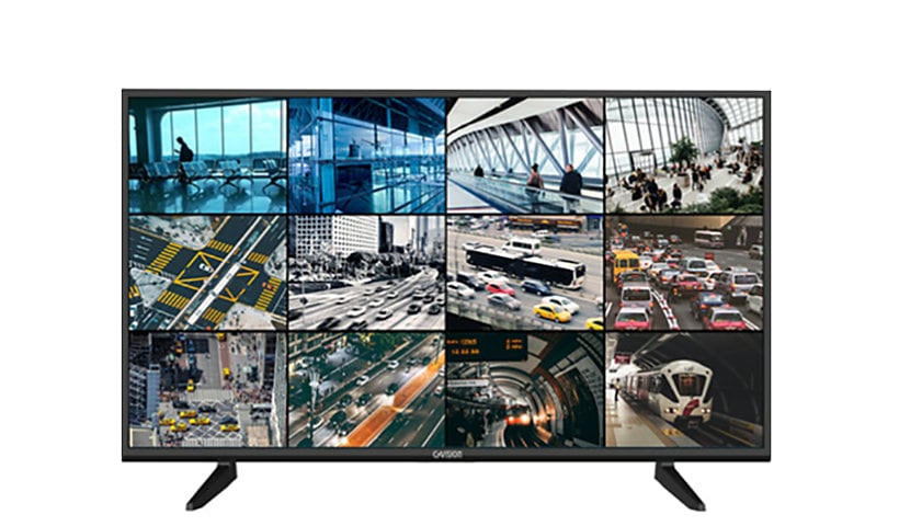 GVision 43" Full HD CCTV Monitor - Black