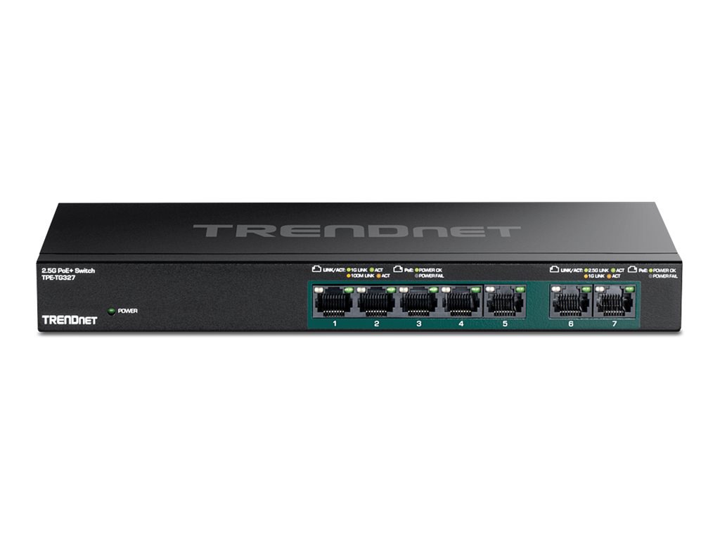 TRENDnet 7-Port Multi-Gig PoE+ Switch