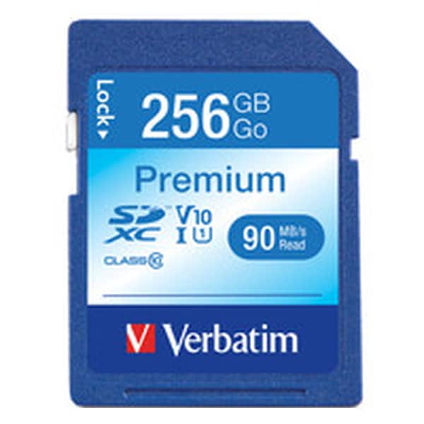 Verbatim 256GB Class 10 Premium SDXC Memory Card
