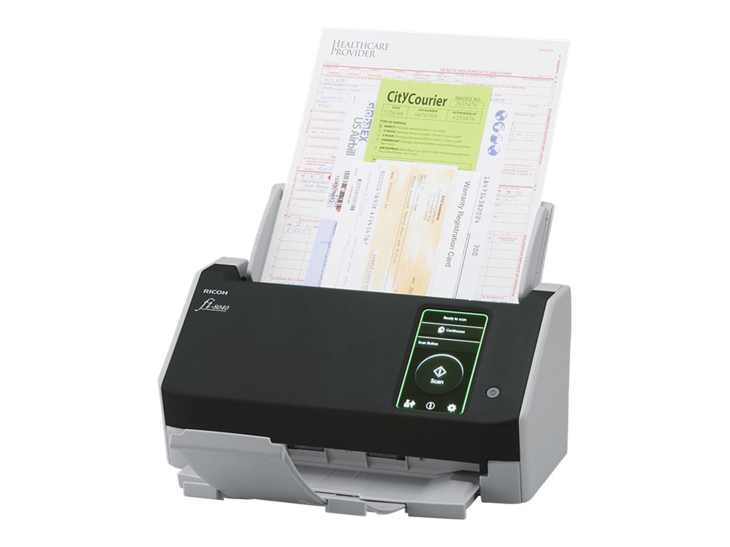 Ricoh fi-8040 - scanner de documents - modèle bureau - Gigabit LAN, USB 3.2 Gen 1