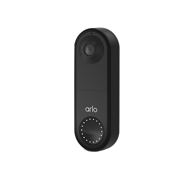 Arlo Essential Wired Video Doorbell - Black