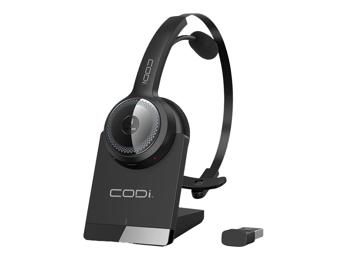 Wireless Headset with Integrated AI Noise-Cancelling Microphone