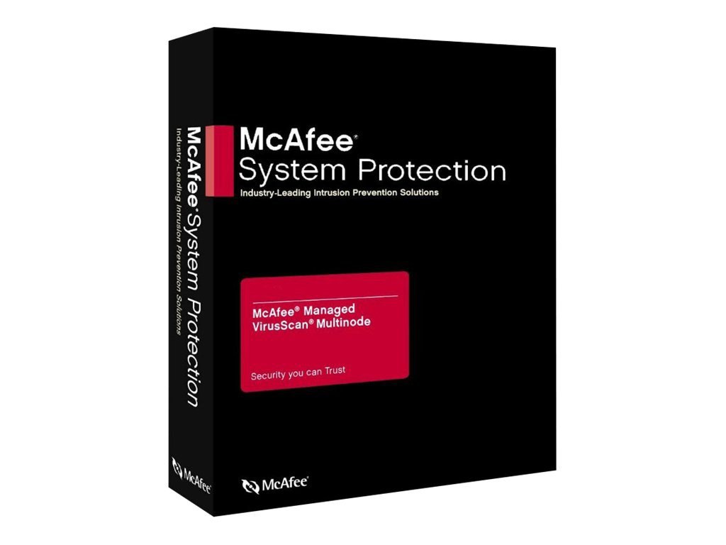 McAfee Managed VirusScan - subscription license (1 year) + 1st year PrimeSupport Priority - 5 users