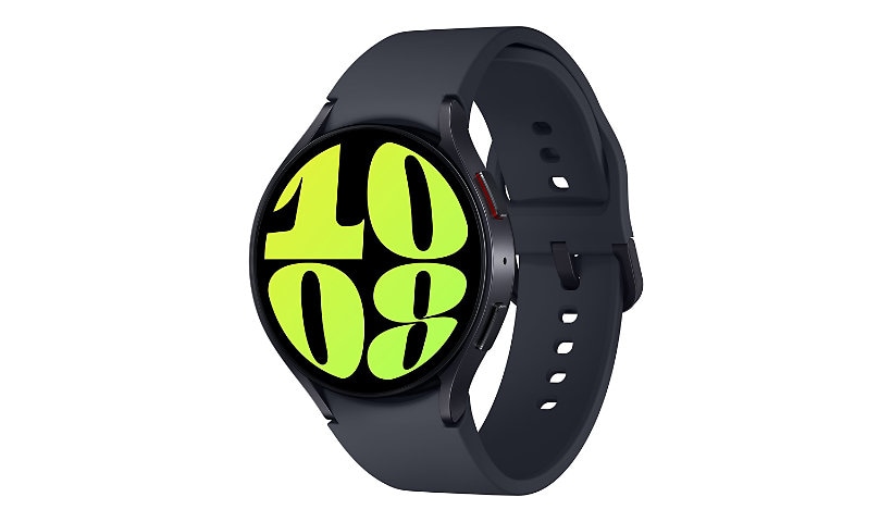 Samsung Galaxy Watch6 Smartwatch - 44 mm Graphite Aluminum Case with M/L Sport Band - 16 GB - Bluetooth/Wi-Fi