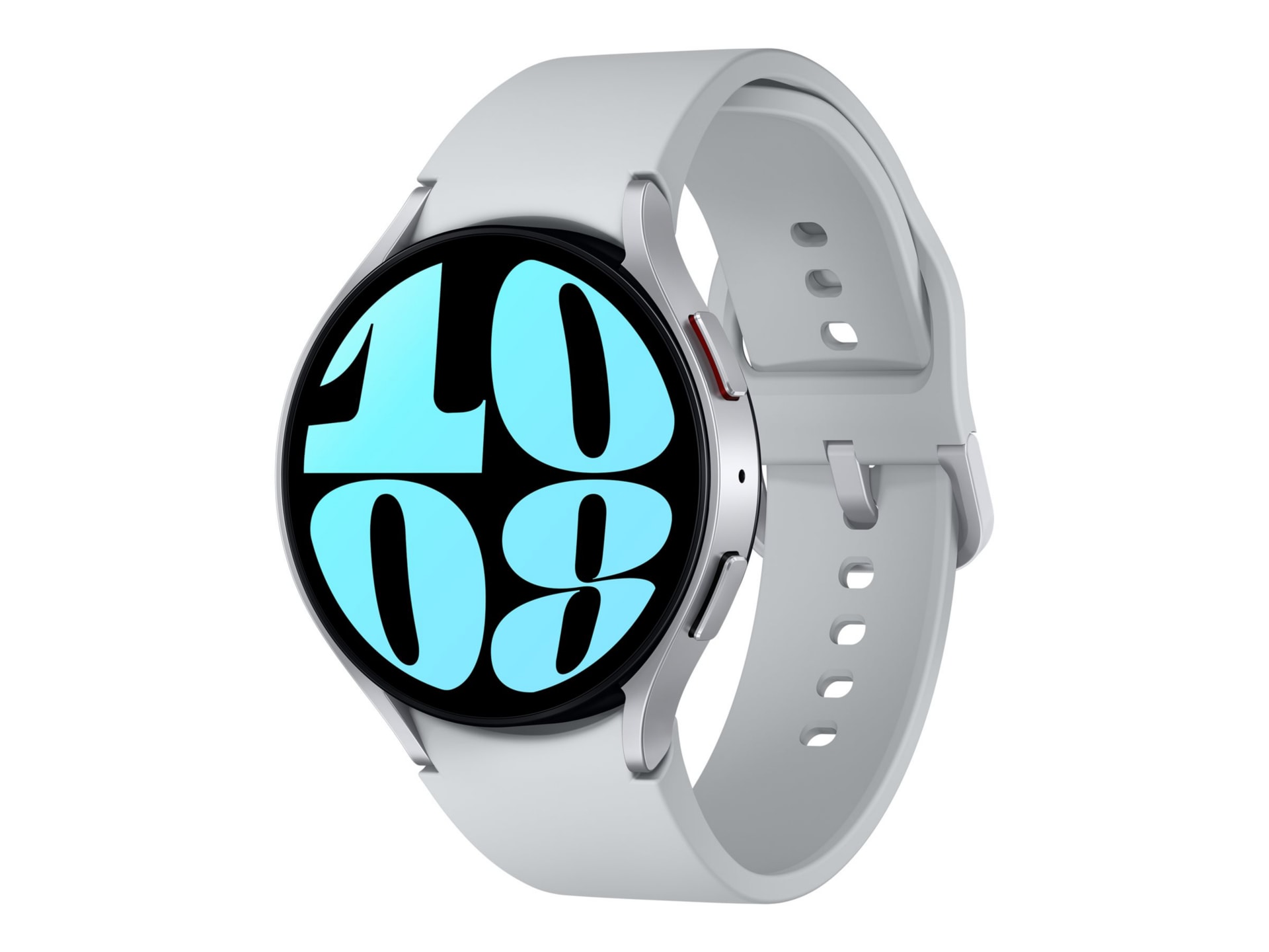 Samsung Galaxy Watch6 Smartwatch - 44 mm Silver Aluminum Case with M/L Sport Band - 16 GB - Bluetooth/Wi-Fi + 4G LTE