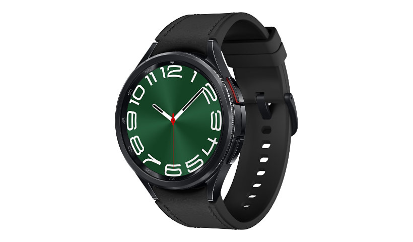 Samsung Galaxy Watch6 Classic Smartwatch - 47 mm Black Case with M/L Black Band - 16 GB - Bluetooth/Wi-Fi + 4G LTE