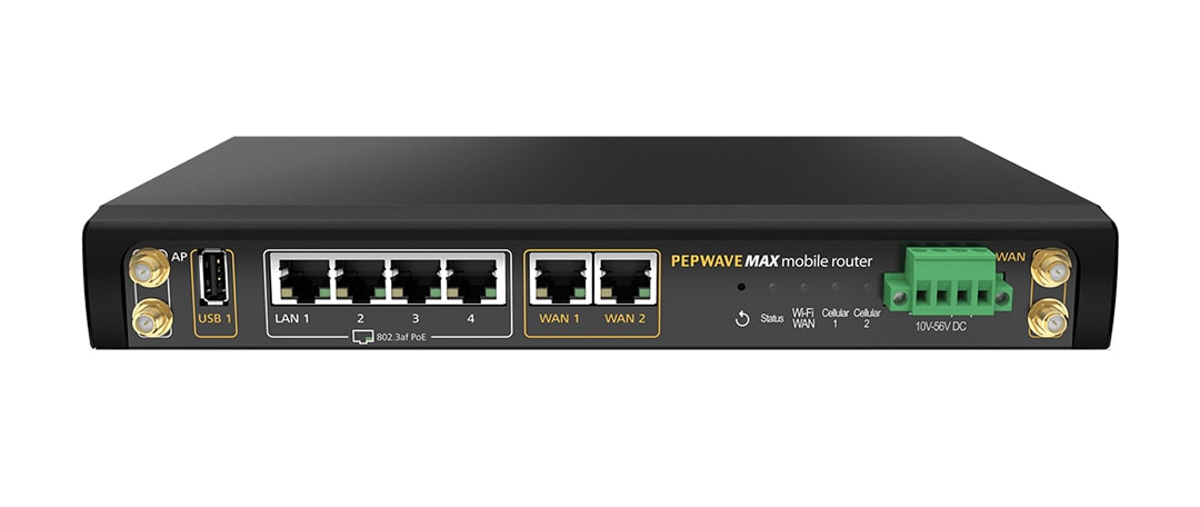 Peplink MAX HD2 Dual 4G LTE Mobile Router