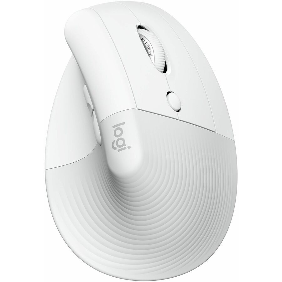 Thumbnail 2 of 11 for Logitech Lift Vertical Ergonomic Mouse (Off-white)