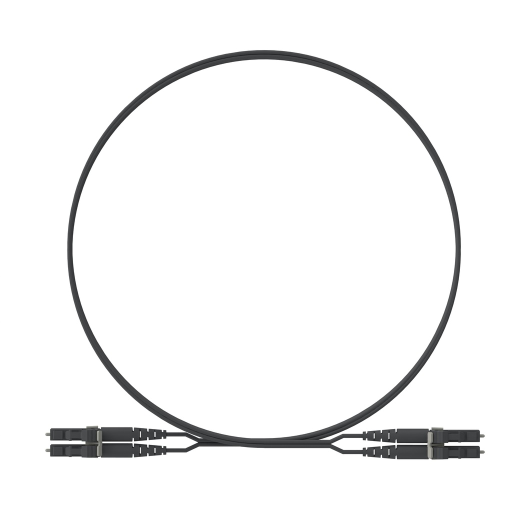 Panduit Opti-Core - patch cable - 7 m - black