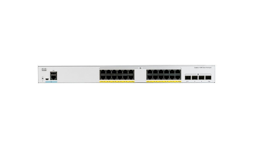 Cisco Catalyst 1000-24T-4X-L - switch - 24 ports - managed - rack-mountable