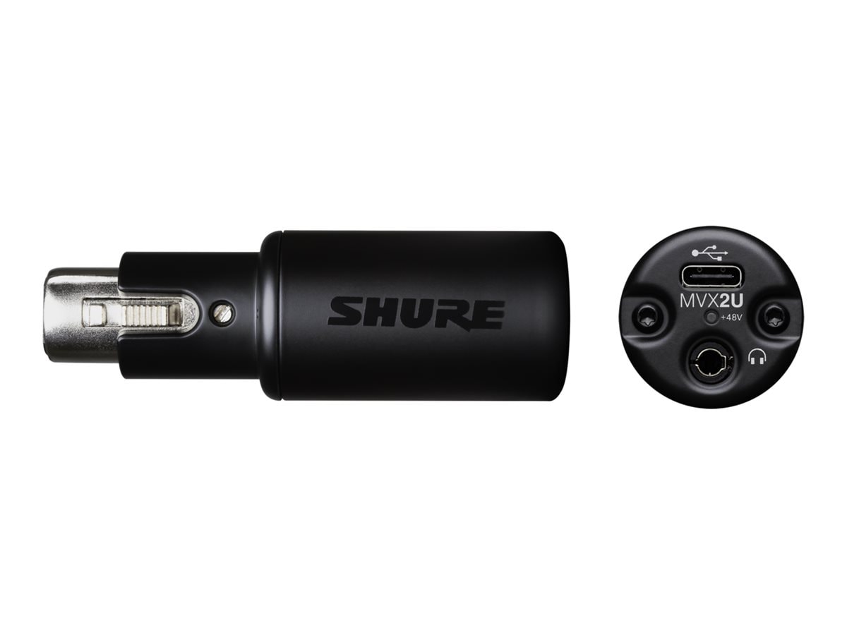Shure Motiv MVX2U - digital audio adapter - audio / USB