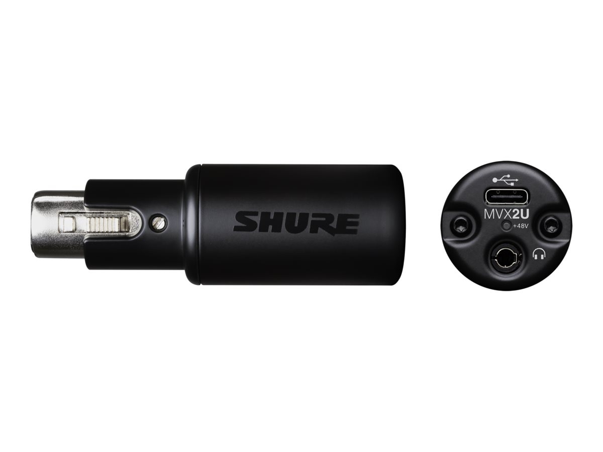 Shure Motiv MVX2U - digital audio adapter - audio / USB - MVX2U