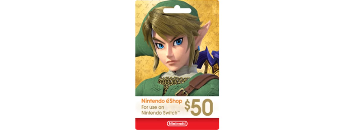 Nintendo $50 eShop Gift Card