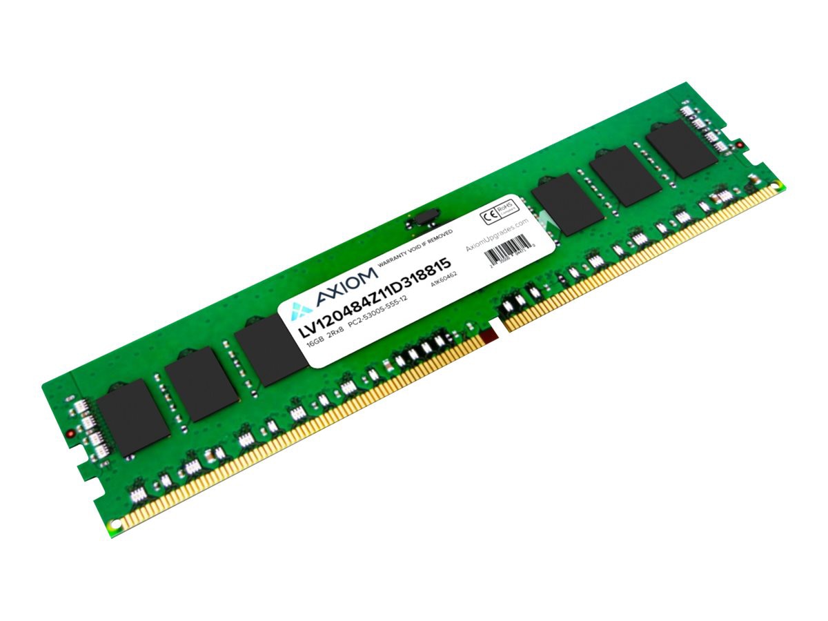 Axiom - DDR4 - module - 16 GB - DIMM 288-pin - 3200 MHz / PC4-25600 - registered - TAA Compliant