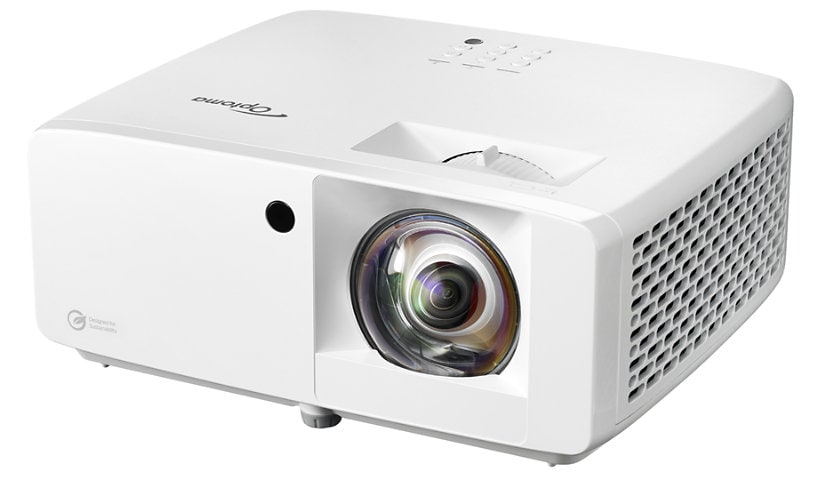 Optoma ZH450ST - DLP projector - short-throw - 3D - white